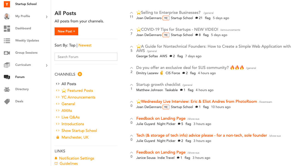 YC Startup School