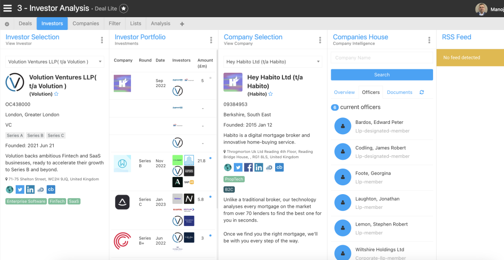 Volution's portfolio from Deal Lite